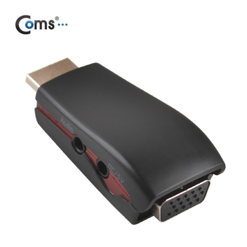 Coms HDMI 컨버터(VGA변환/오디오지원) Micro HDMI M/HDMI F