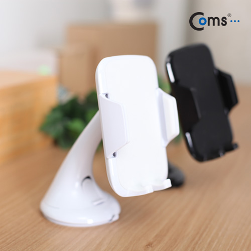 Coms 차량용 거치대, White (스마트폰 거치)