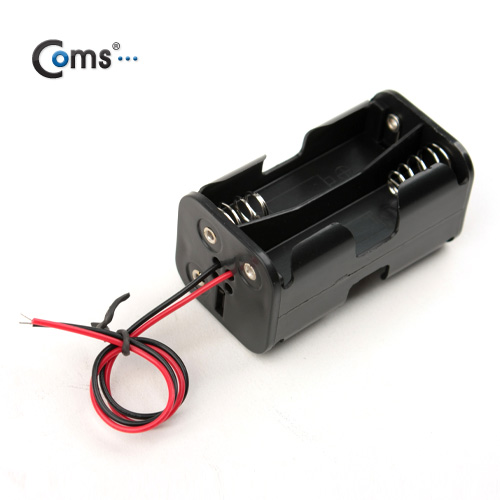 Coms 건전지 홀더,AAx4ea,2선전원