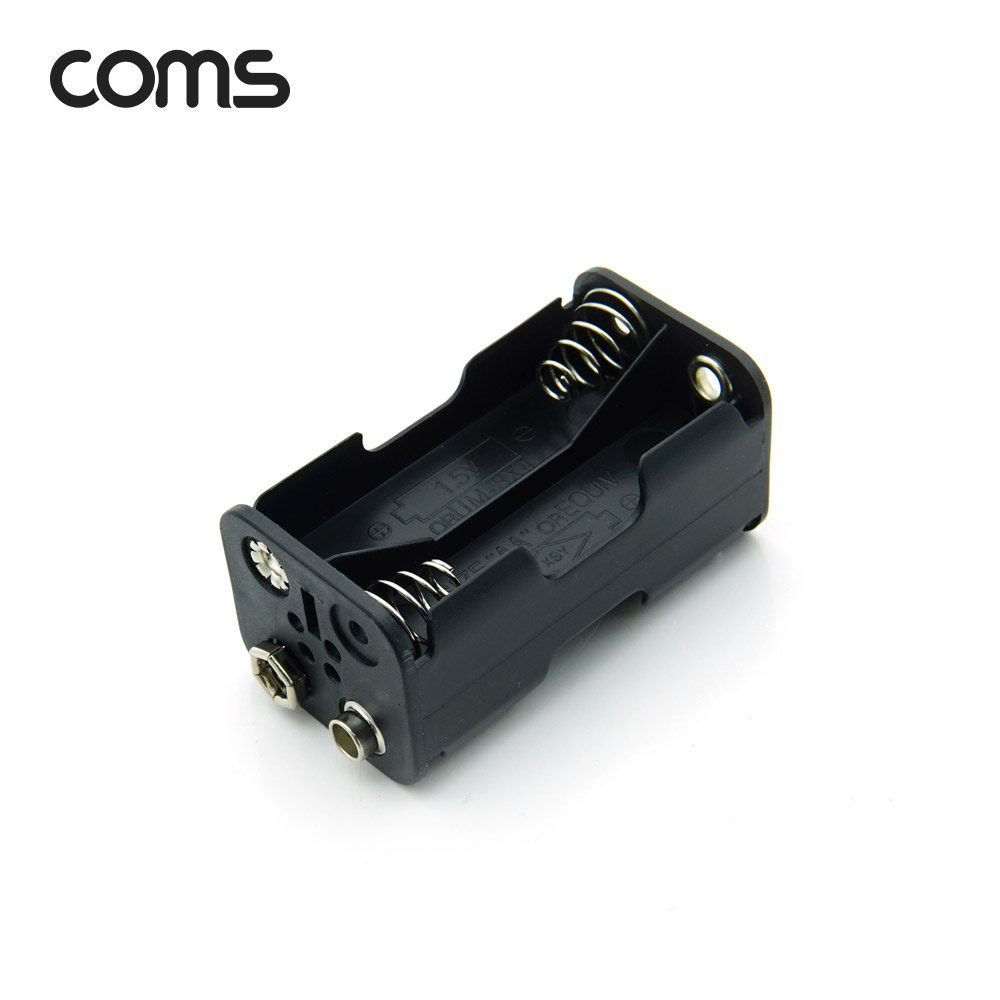 Coms 건전지 홀더, AAx4ea, 9V(6F22)타입전원