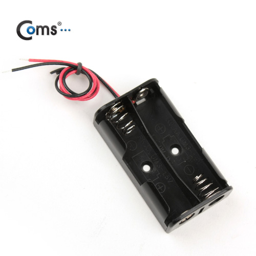 Coms 건전지 홀더, AAx2ea, 2선전원