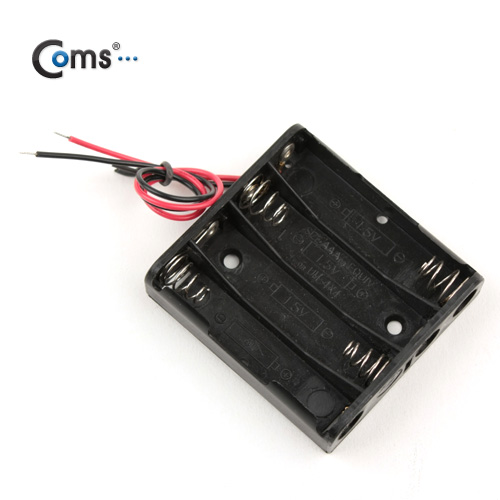 Coms 건전지 홀더, AAAx4ea, 2선전원