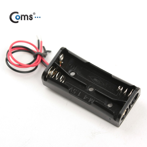 Coms 건전지 홀더, AAAx2ea, 2선전원