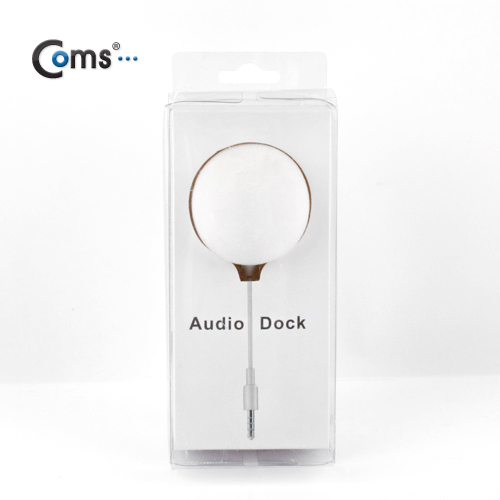 Coms 스피커(휴대용) 볼형/3W, White