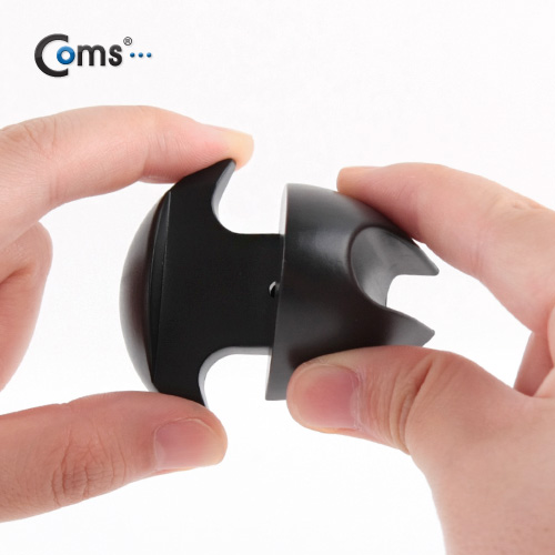 Coms 스마트폰 거치대(초미니형),Black