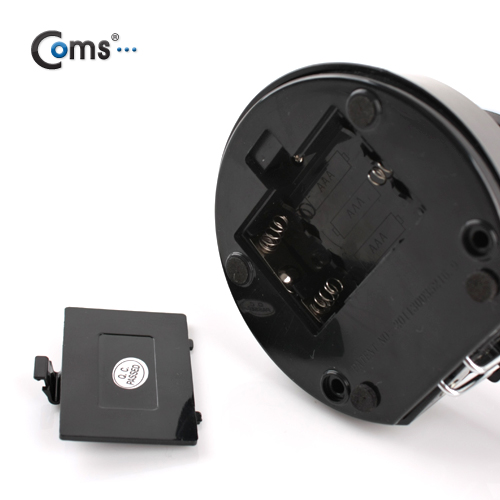 Coms 스피커(센서형),터치램프,건전지(AAAx3)겸용 **(화이트/블랙)컬러랜덤