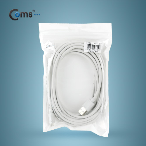 Coms USB/Micro USB(B) 케이블 5M / 충전전용 케이블