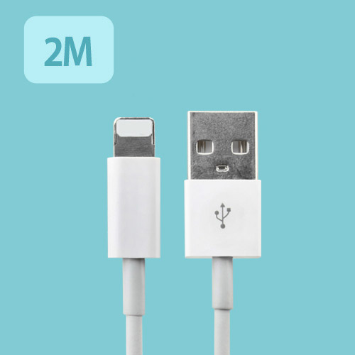 Coms iOS 스마트폰5 8Pin (8핀) 케이블(고급형) White, 2m