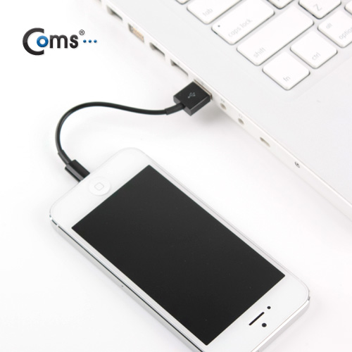 Coms IOS 8Pin (8핀) 스마트폰5 케이블, 10cm