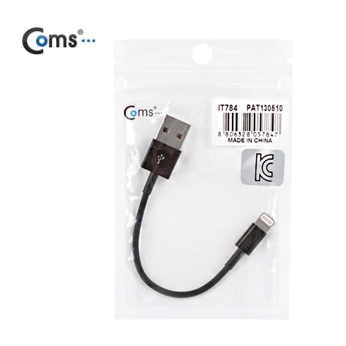 Coms iOS 스마트폰5 케이블, 10cm