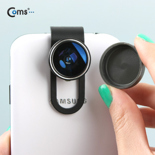 Coms 스마트폰 카메라 확대경, 피쉬아이/180도, CP-12