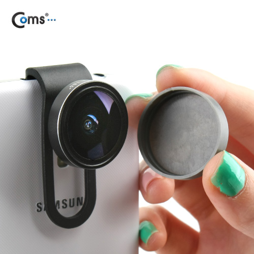 Coms 스마트폰 카메라 확대경, 피쉬아이/185도, CP-18