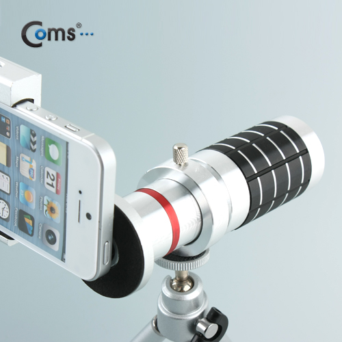 Coms 스마트폰 카메라 확대경, 전기종 사용, 16배줌/삼각대