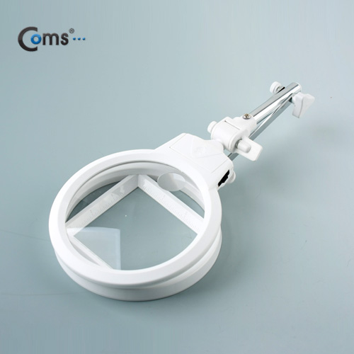 Coms 확대경(스탠드 접이식), 2X/6X 배 - 130mm/26mm 렌즈, LED기능