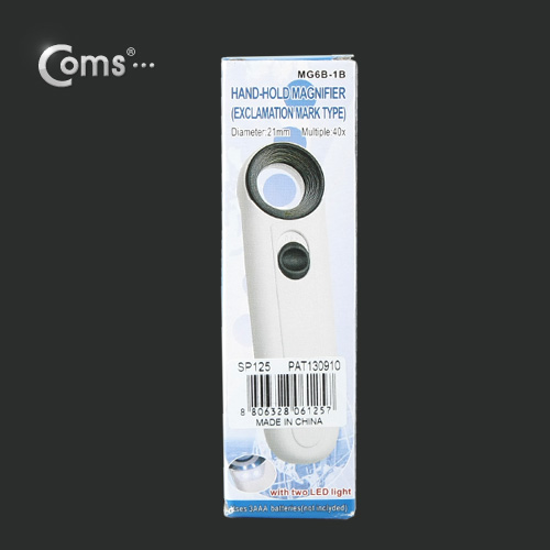 Coms 확대경, 40 배/렌즈 21mm