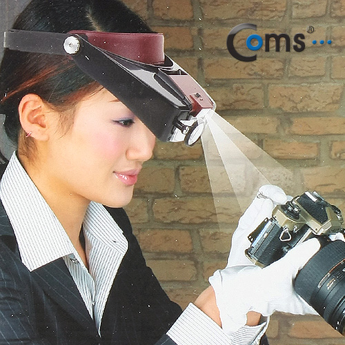 Coms 확대경(모자 캡형), MG810007-A, 1.5/3/8.5/10배