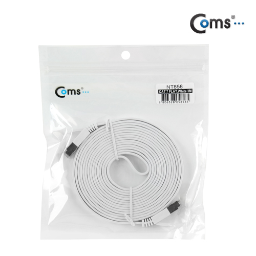 Coms 랜케이블(Direct/Cat 7/플랫형) 3M/LAN