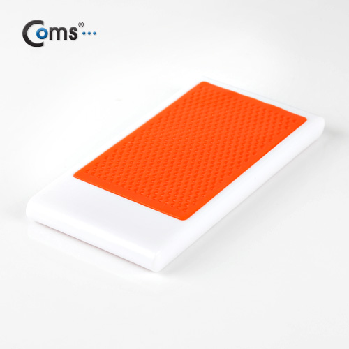 Coms 스마트폰 거치대, 탁상용/접이식, Orange