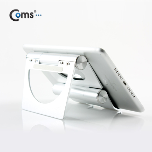 Coms iOS 태블릿 스탠드(알루미늄), 각도조절/접이식