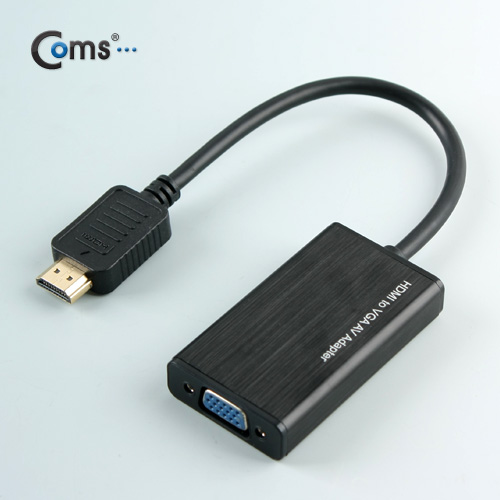 Coms HDMI 컨버터(HDMI to VGA), 오디오 지원
