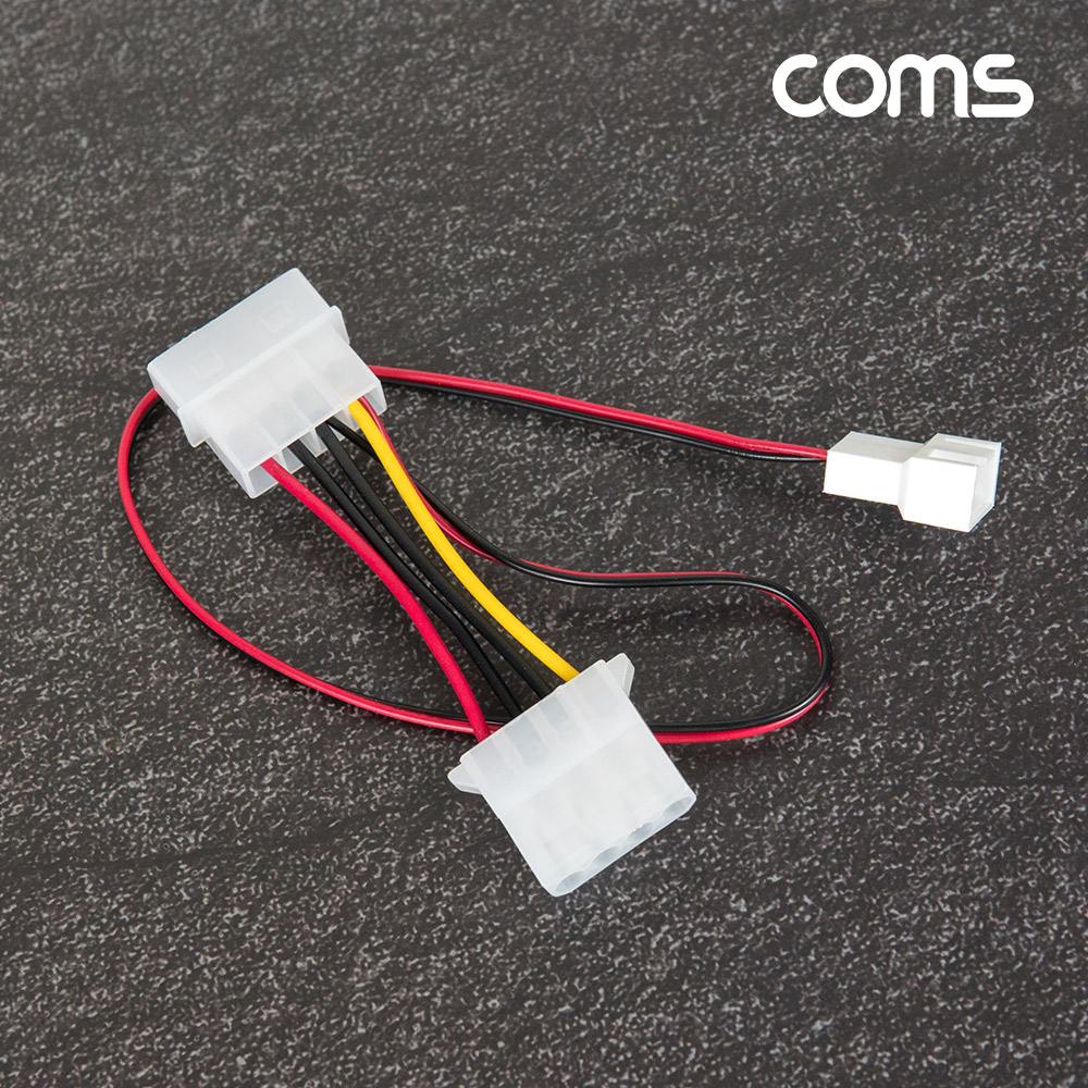 Coms 쿨러 케이블 3C/4P 30CM