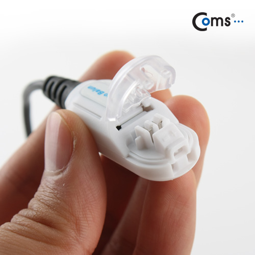 Coms BNC 리피터(Balun), CCTV 신호연장 - 터미널 2P타입/White