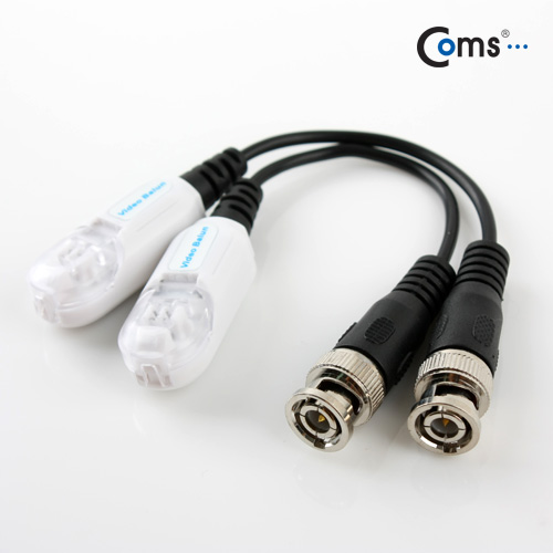 Coms BNC 리피터(Balun), CCTV 신호연장 - 터미널 2P타입/White