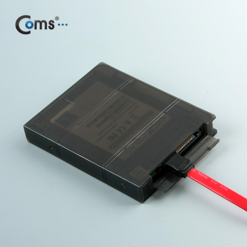 Coms HDD 케이스 (SATA 2.5인치용) Black