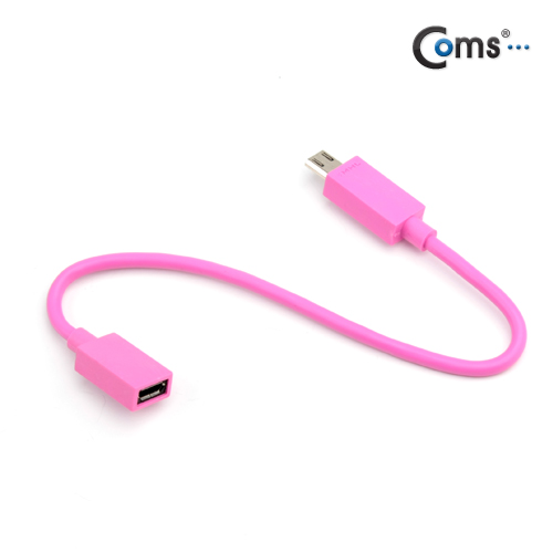 Coms 스마트폰 MHL 케이블, 갤3/4용/1.8m/핑크색 (통합용)