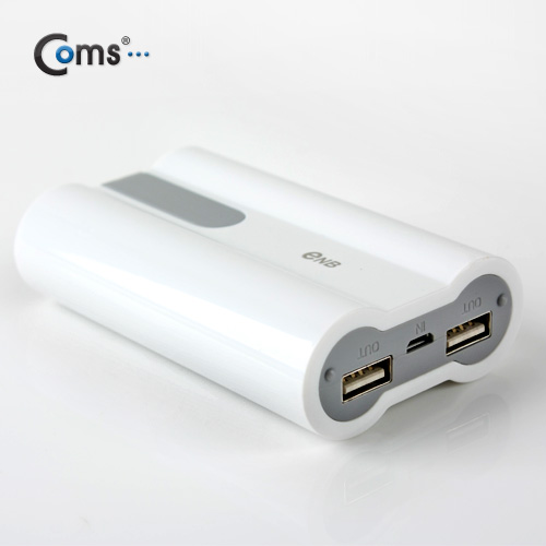 Coms 18650 전지 충전기 (18650 전지 2ea용/1.5A 지원)