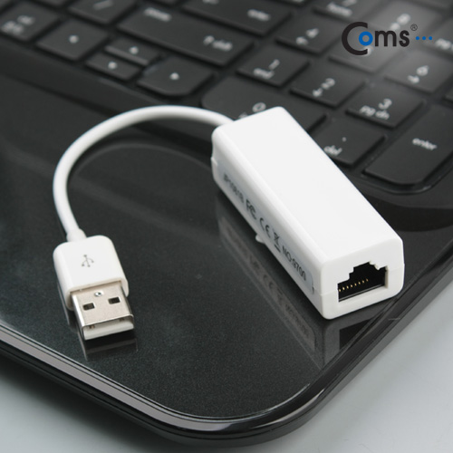 Coms USB 컨버터, 랜/LAN/RJ45 (10/100Mbps)