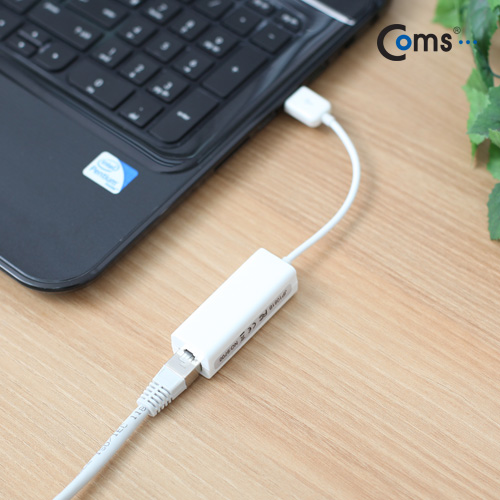 Coms USB 컨버터, 랜/LAN/RJ45 (10/100Mbps)