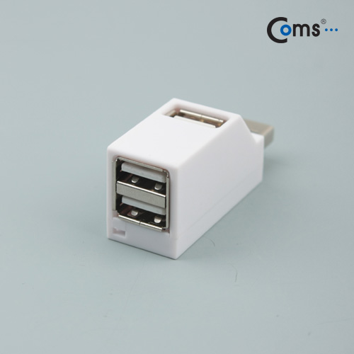 Coms USB 2.0 3포트 허브 / 무전원 / 썸타입