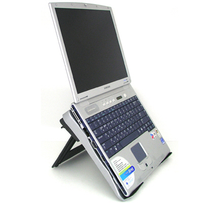 Coms 노트북 & 책 받침대 - 8단계 각도조절/ 간편사용/ 쿨러 미장착 ()