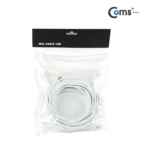 Coms 스마트폰 MHL 케이블, 갤3/4용/10m/White (통합용)