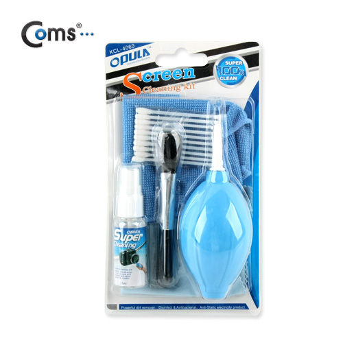 Coms 고무펌프(먼지제거/수축용), 브러쉬/천/LCD크리너