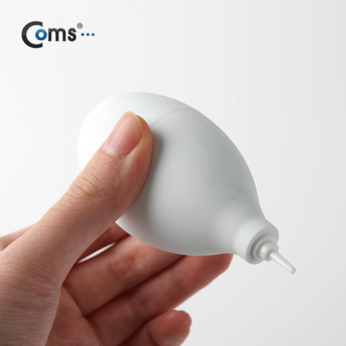 Coms 고무펌프(먼지제거/수축용), 소형, White