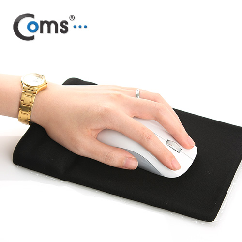 Coms 마우스패드 (손목보호형), 사각, MO-310