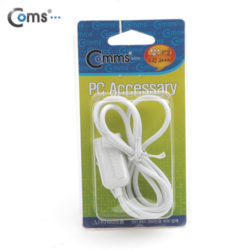 Coms 스마트폰 스테레오 케이블(Y형), 4극 2분배 / iOS 스마트폰 / 안드로이드/ST/Stereo