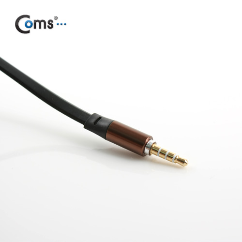 Coms 스테레오 케이블 (3.5/4극) 1M, 고급형/Stereo