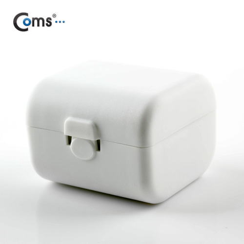 Coms 해외 여행용 전원 변환 멀티 충전기/아답터/어댑터, White, 1Set(2개)