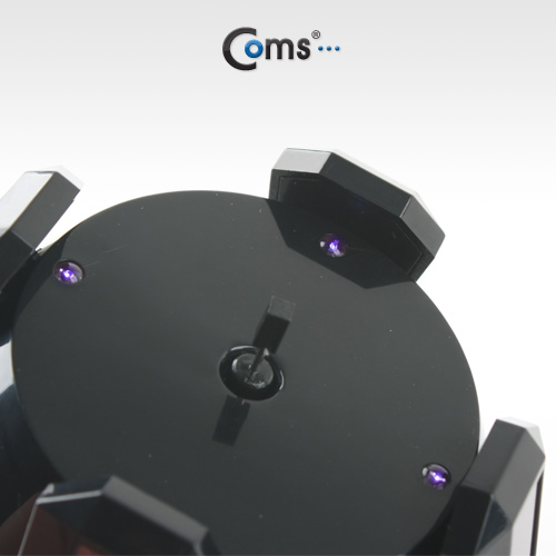 Coms 태양열 진열대(회전형), 4발 스탠드 - AA x 1ea 겸용