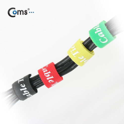 Coms 케이블 타이(벨크로/7pcs), 7컬러, CT-01