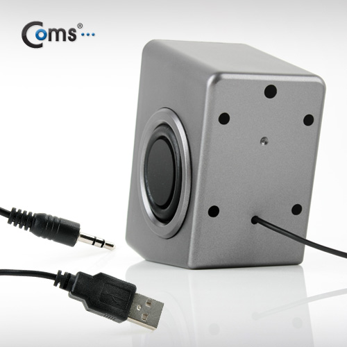 Coms 저음강화 2채널 스마트폰 3D 멀티 스피커 (USB전원)