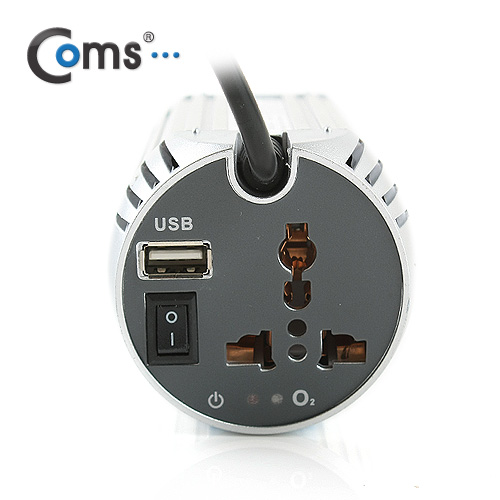 Coms 인버터 150W, USB 지원(2.1A), O2 기능