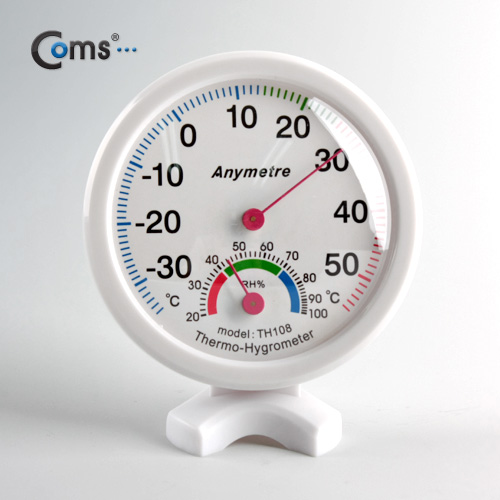 Coms 온도계/습도계(아날로그형)