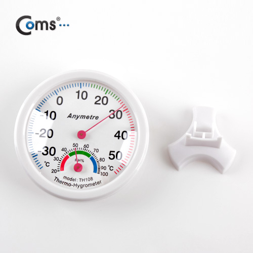Coms 온도계/습도계(아날로그형)