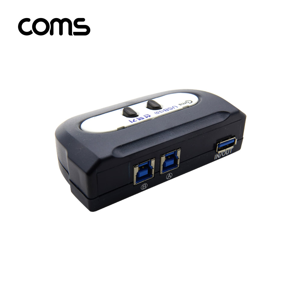Coms USB 3.0 수동 선택기(2:1)