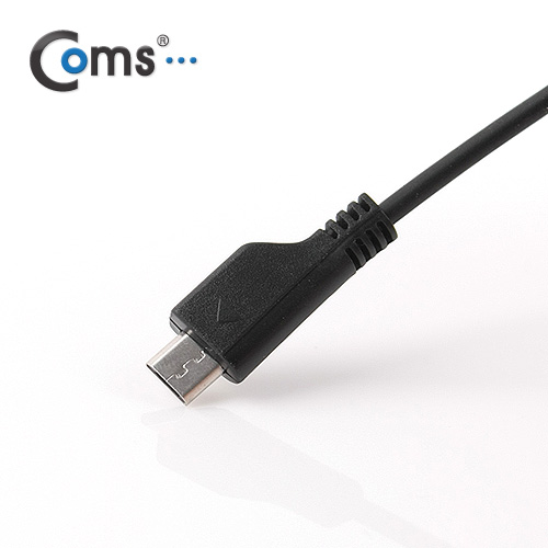 Coms 스마트폰 차량용 충전 케이블(Micro 5P), 갤럭시용/시가잭(시거잭)