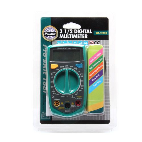 Prokit 디지털 테스터기 (DC/AC/전류/저항)